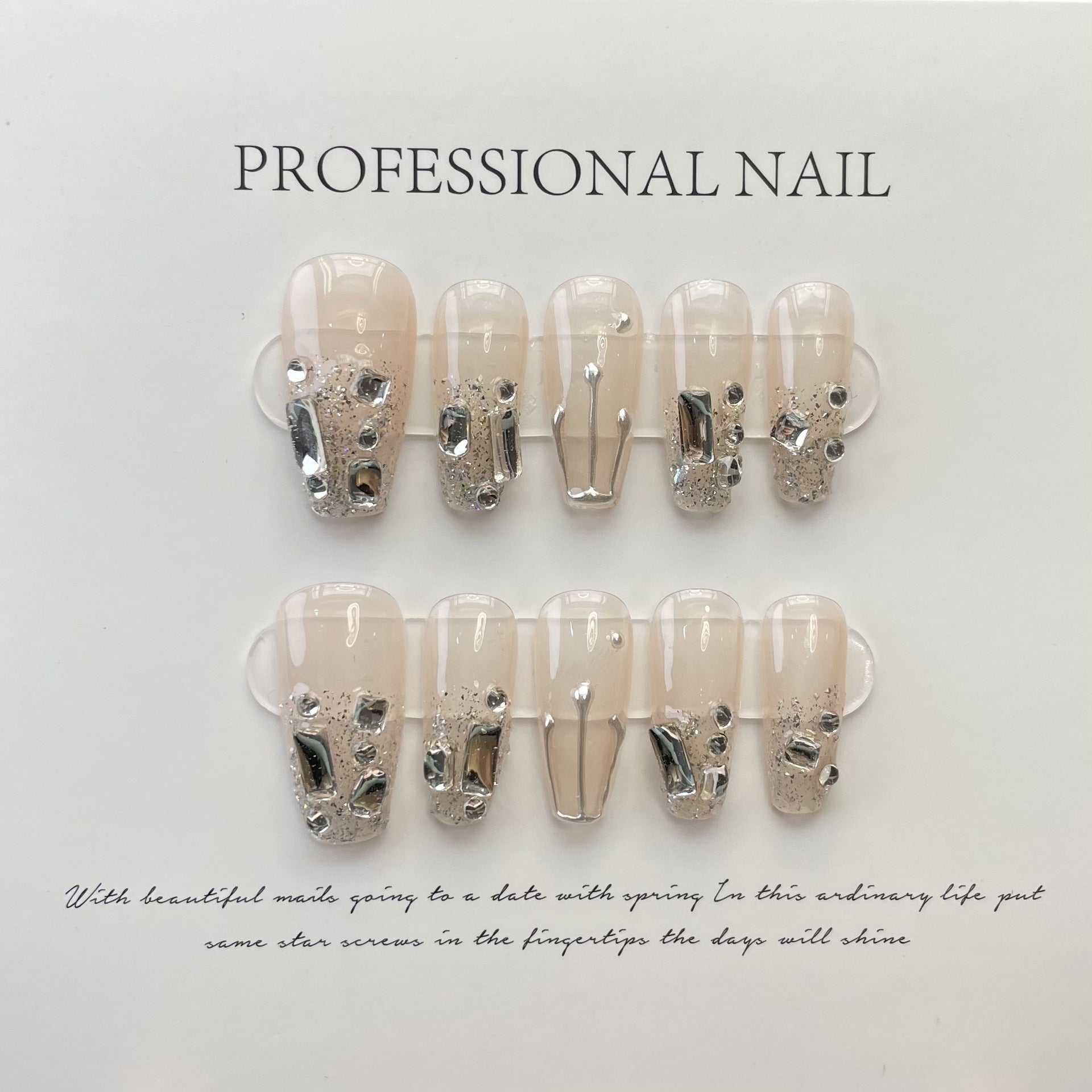 Removable Short Nail Art For Women Removable Short Nail Art For Women